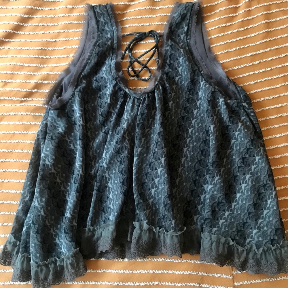 Free People Ruffled Tank - Picture 5 of 5